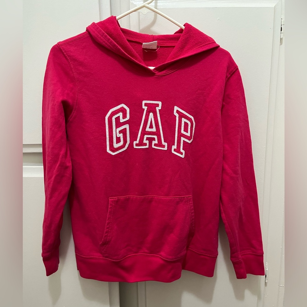 GAP hoodie jacket hot pink Small